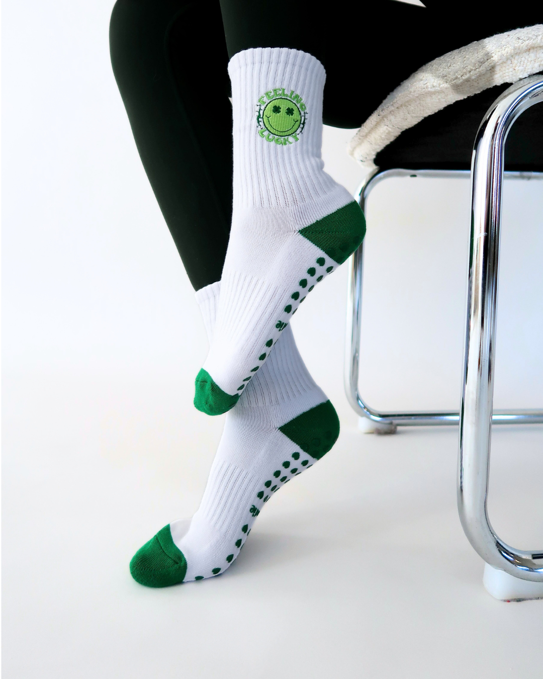 Feeling Lucky Crew Sock