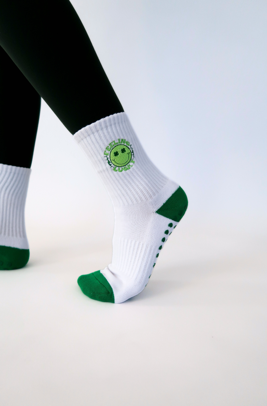 Feeling Lucky Crew Sock