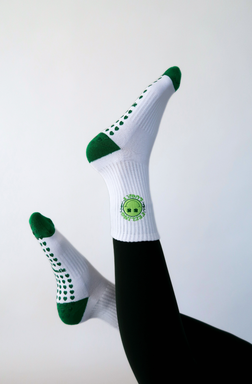 Feeling Lucky Crew Sock